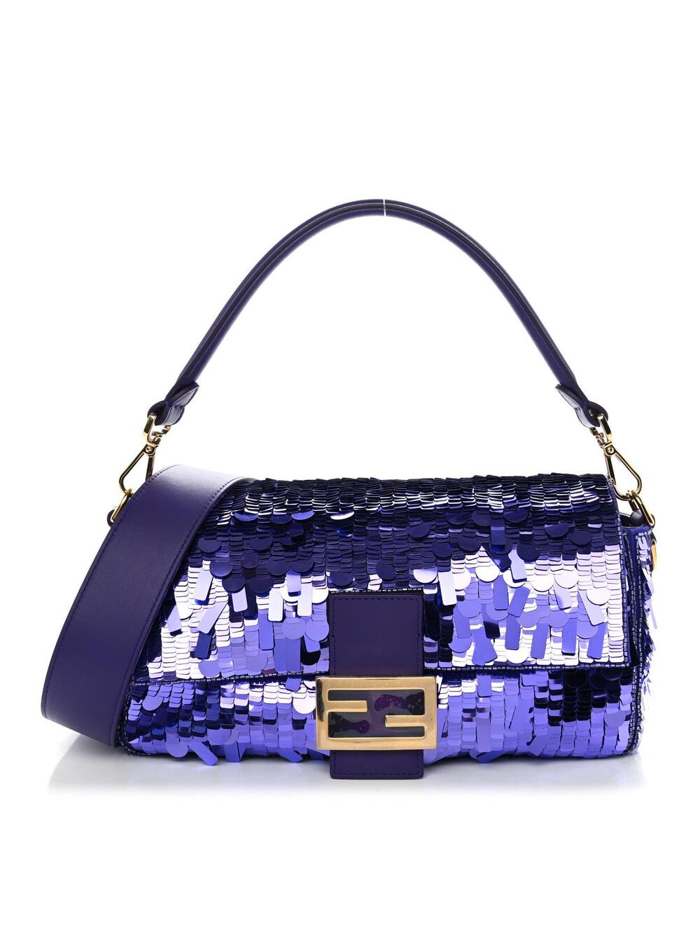 Fendi Sequin Paillettes Shiny Nappa Sex #372516F55B